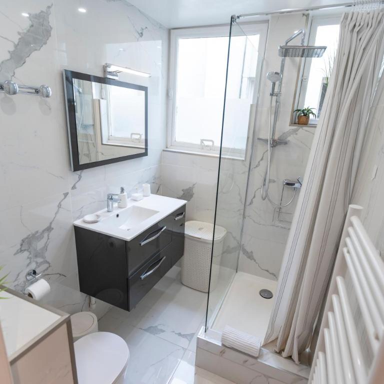 Marais-Pompidou 3, Rue Simon le Franc - 4 people - Appartement 2 Chambres - 12