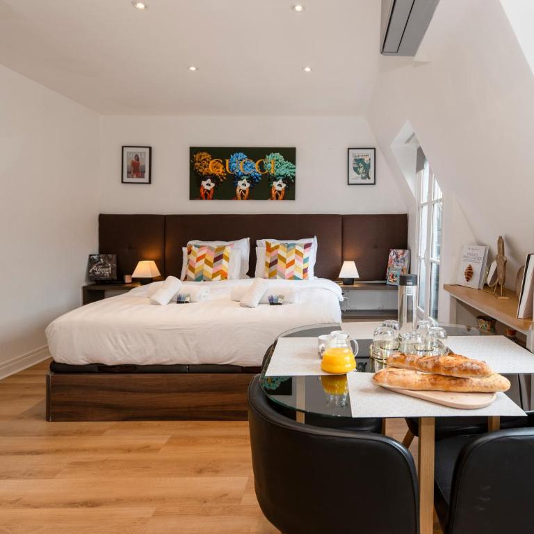 Marais-Pompidou 3, Rue Simon le Franc - 4 people - Appartement 2 Chambres - 1