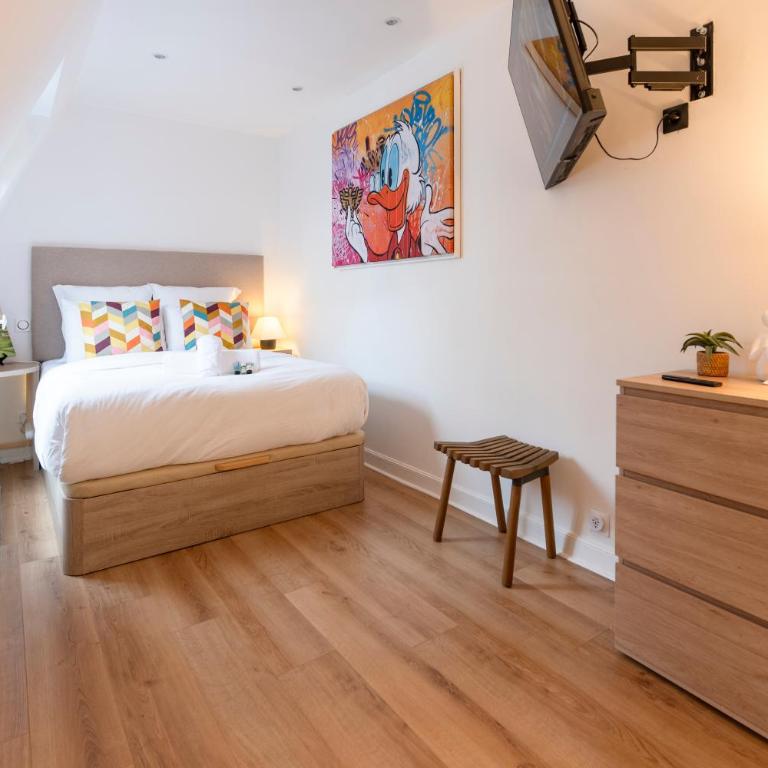 Marais-Pompidou 3, Rue Simon le Franc - 4 people - Appartement 2 Chambres - 10