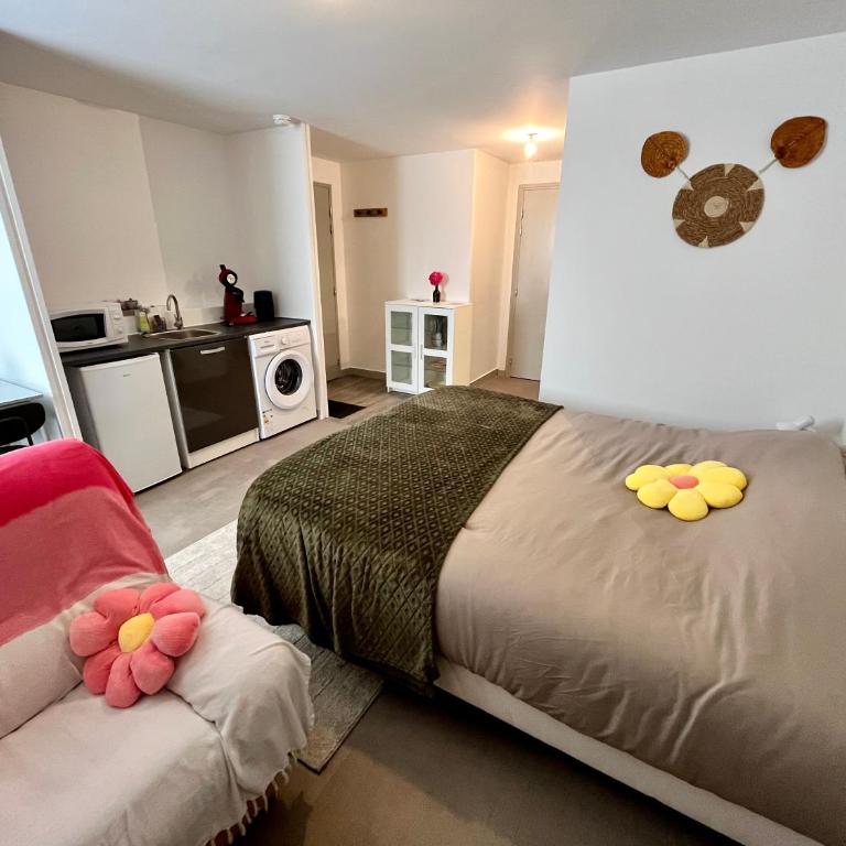 Le ptit chez soi by LPNL Studio confort RDC, Lit Queen, Arrivée autonome - Appartement 1 Chambre - 22