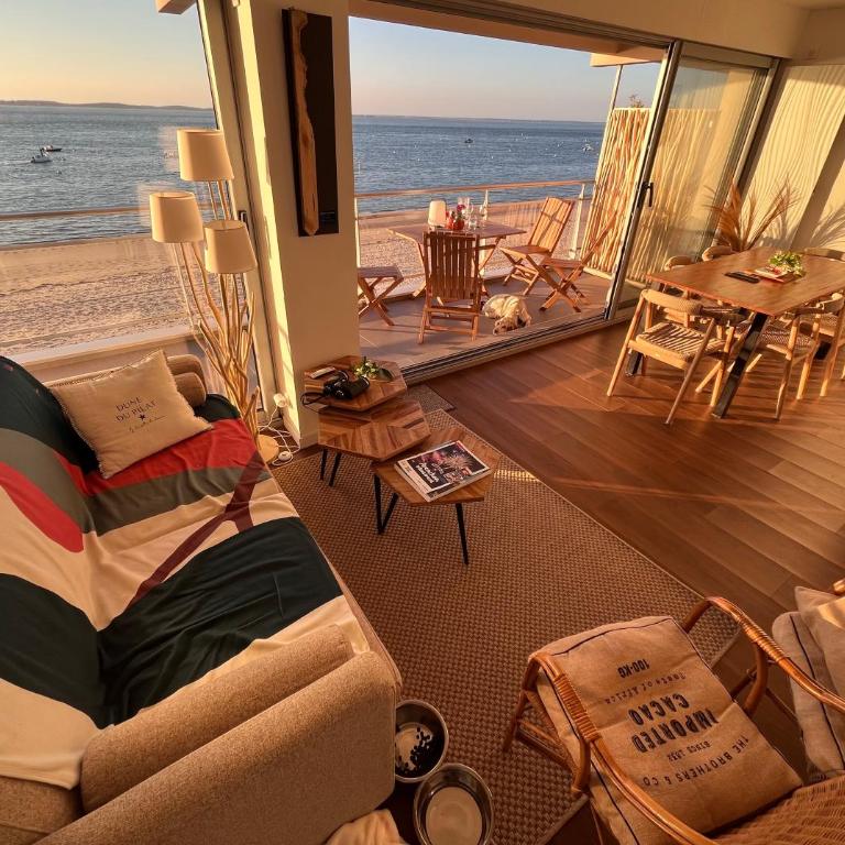 Première ligne accès privé et direct à la plage Vue mer - Apartment mit 3 Schlafzimmern - 4