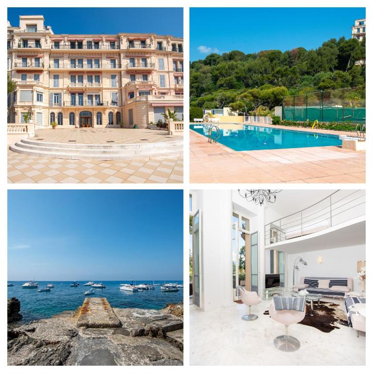 Luxury Historic Suite with Private Beach, Pool & Tennis near Monaco - Appartement 2 Chambres - 18