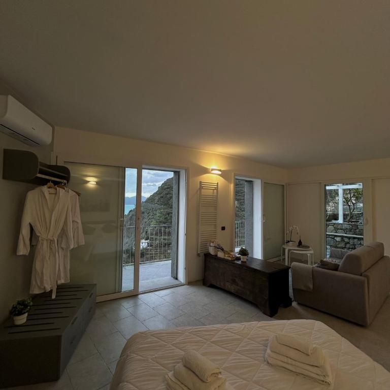Loft Il Castello con terrazza sul mare - Apartment mit 1 Schlafzimmer - 36