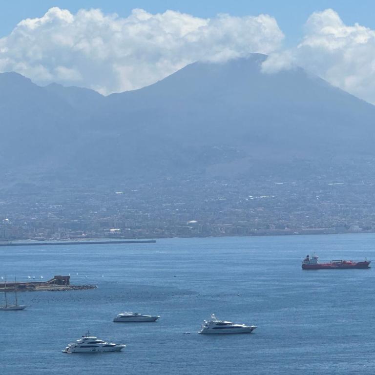 PF Luxury Apartment ORAZIO Posillipo Capri Vesuvio View - My Place - Apartment with View and Balcony - 10