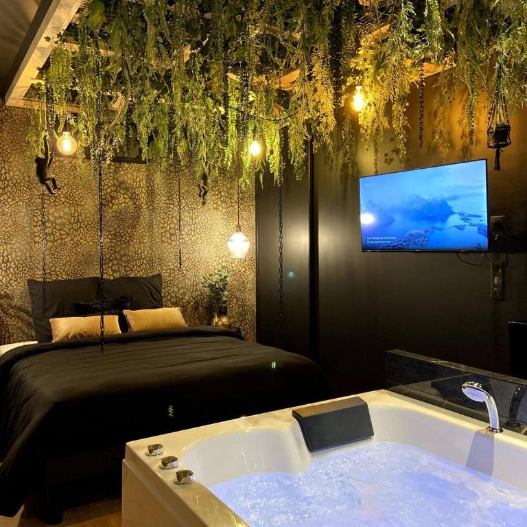 La Folie sauvage - Suite romantique avec Balnéo - Appartement 1 Chambre - 12