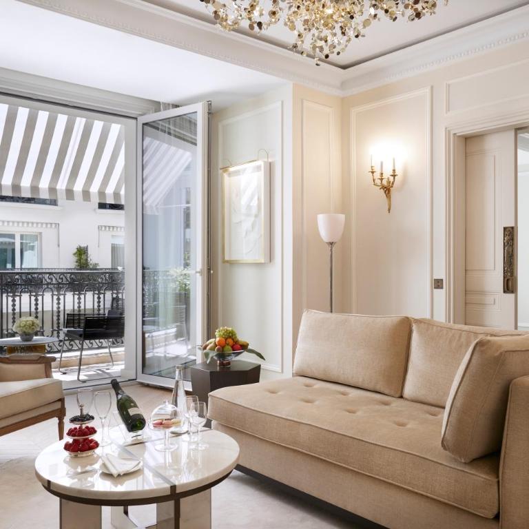 Hôtel de Paris Monte-Carlo - Suite mit Blick auf die Stadt oder den Innenhof - 2