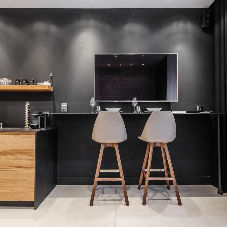 MOHOM - Berges du Rhône - Studio-Loft - Black Place - 10