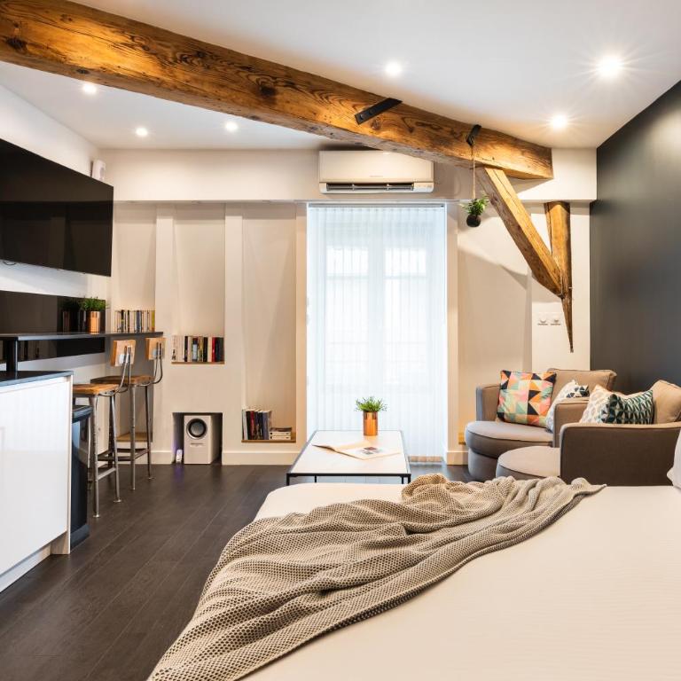 MOHOM - Berges du Rhône - Studio-Loft - Wood Place - 7
