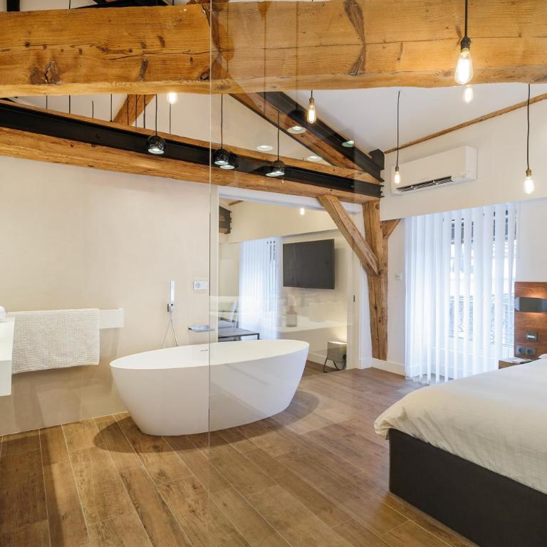 MOHOM - Berges du Rhône - Mini-Loft avec Baignoire - Vue sur Berges du Rhône - 7