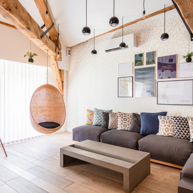 MOHOM - Berges du Rhône - Mini-Loft avec Baignoire - Vue sur Centre-Ville - 1