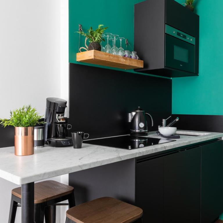 MOHOM - Berges du Rhône - Studio Élégant, Confortable et Vert - 6