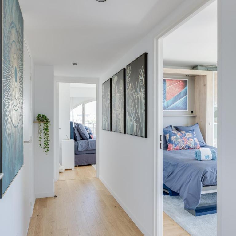 Luxe, vue mer et parking privé - Apartment mit 2 Schlafzimmern und Meerblick - 38
