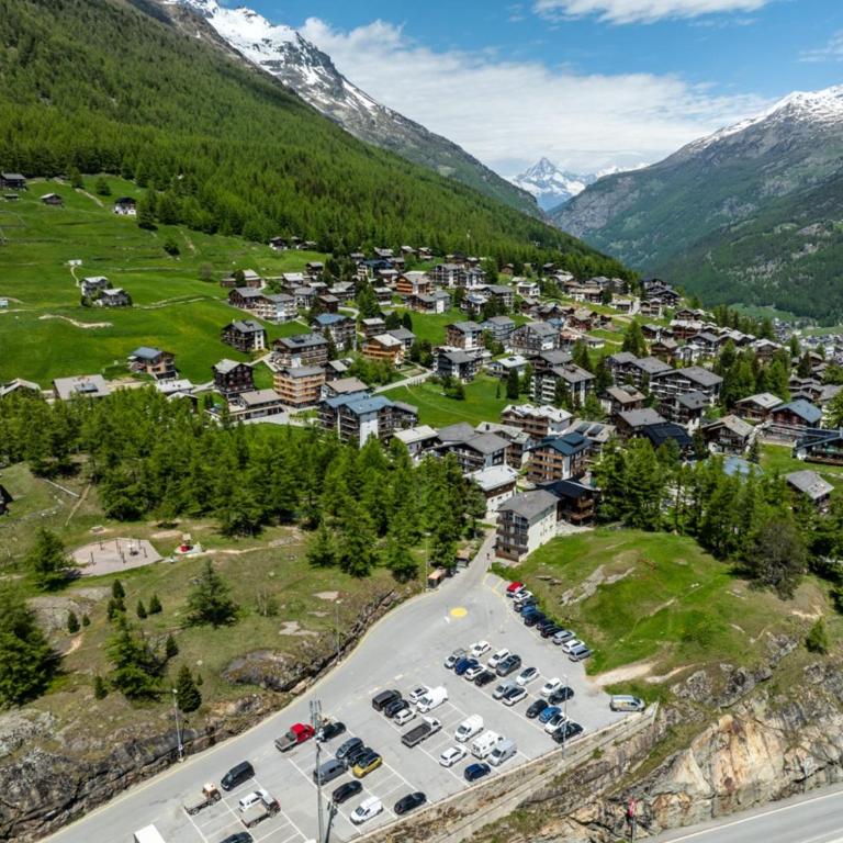Helles, Chalet-Stil Apartment mit Allalinblick - Apartment mit 1 Schlafzimmer - 12