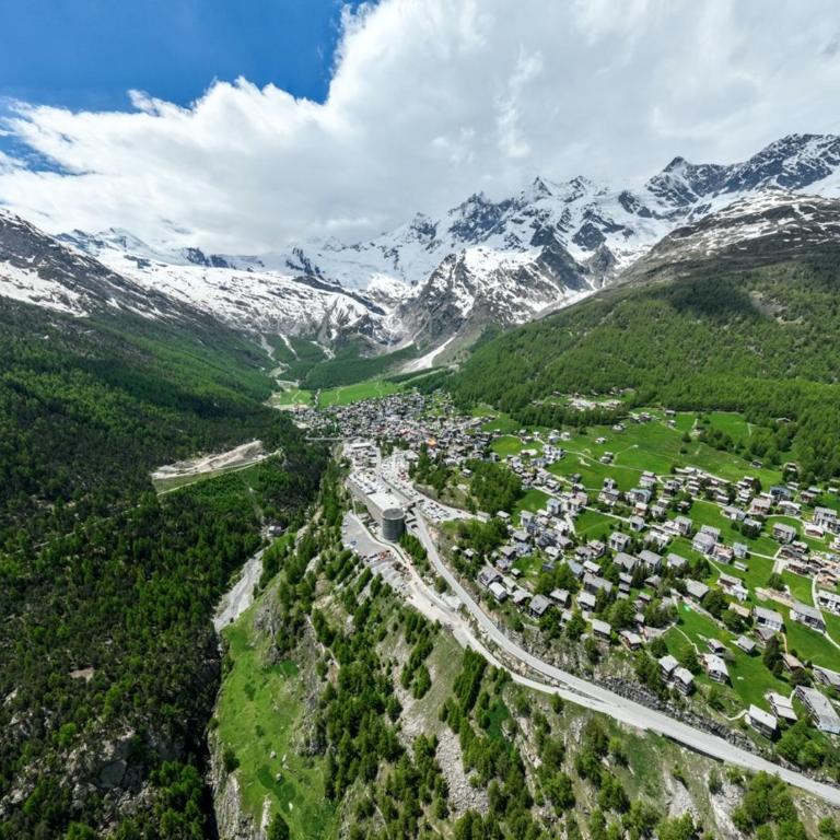 Helles, Chalet-Stil Apartment mit Allalinblick - Apartment mit 1 Schlafzimmer - 19