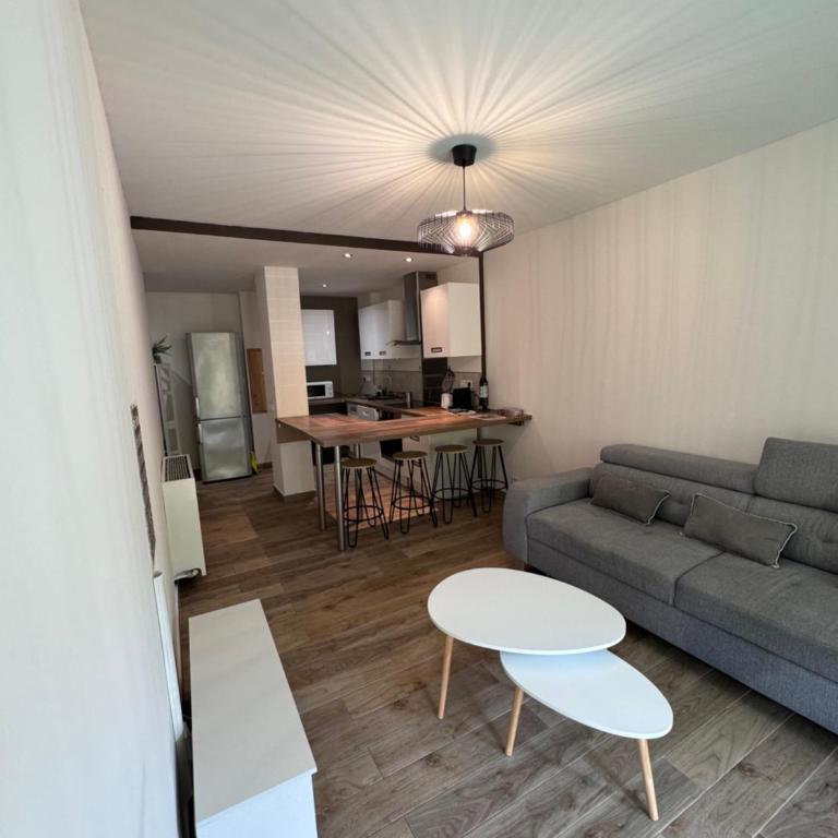 Appartement avec jardin - Apartment mit 1 Schlafzimmer - 1