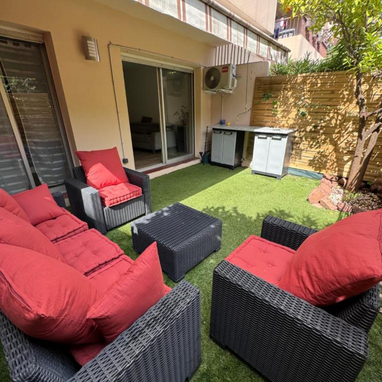 Appartement avec jardin - Apartment mit 1 Schlafzimmer - 14
