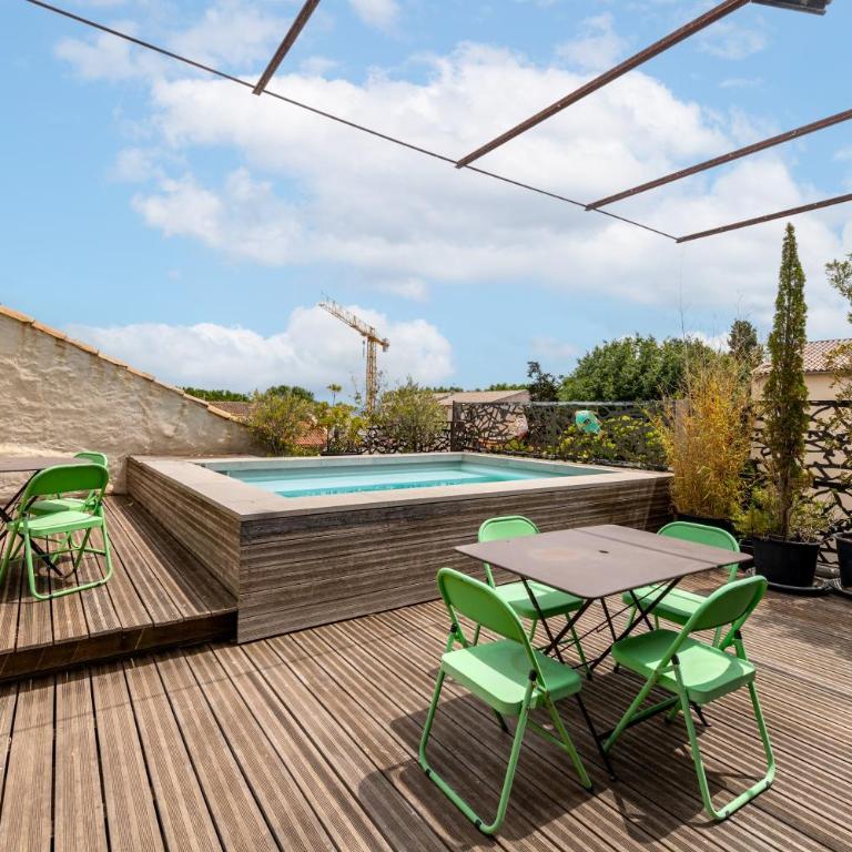 Le Couvent des Ursulines - Penthouse climatisé piscine - Apartamento de 7 dormitorios - 18