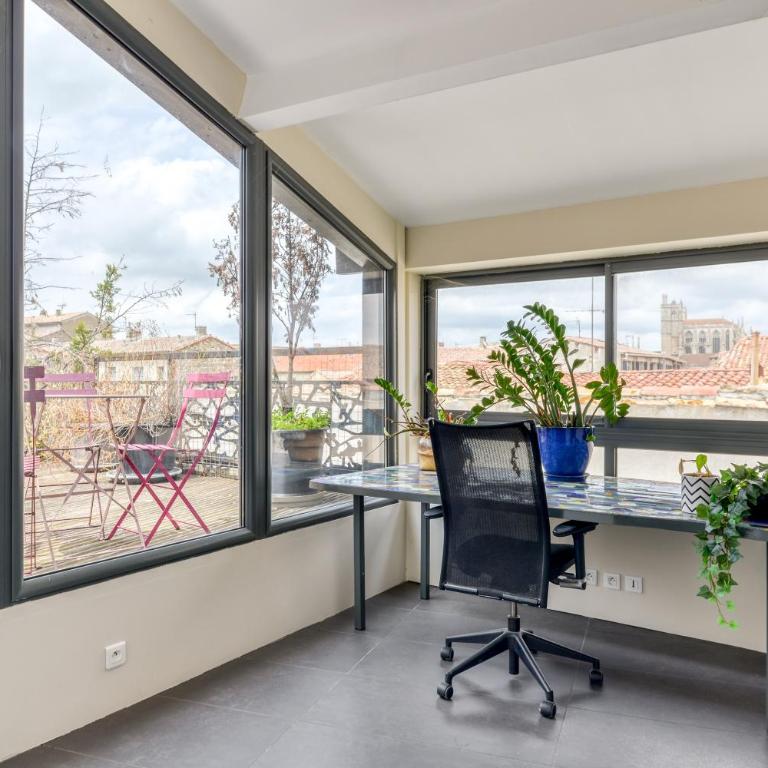 Le Couvent des Ursulines - Penthouse climatisé piscine - Apartamento de 7 dormitorios - 19