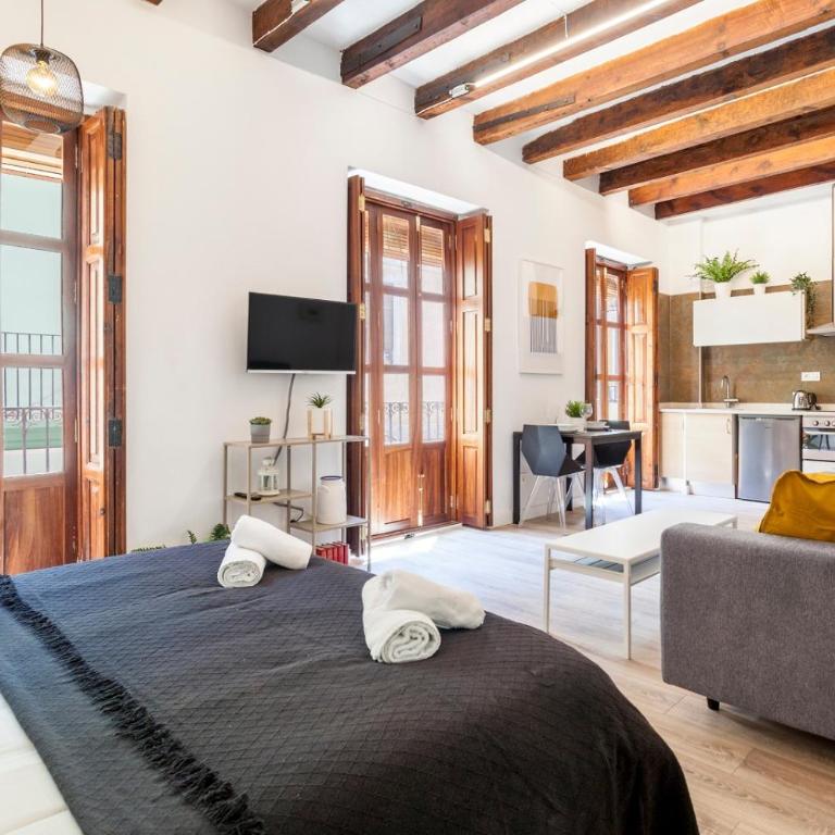 Modern Flat by Mercado Central in Ciutat Vella - One-Bedroom Apartment - 2