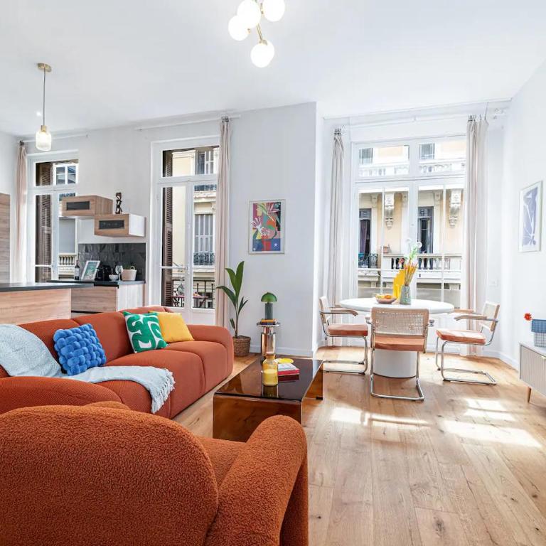 Soleil de la Buffa - Un joyau central à 3 min des plages - Appartement 2 Chambres avec Balcon - 2