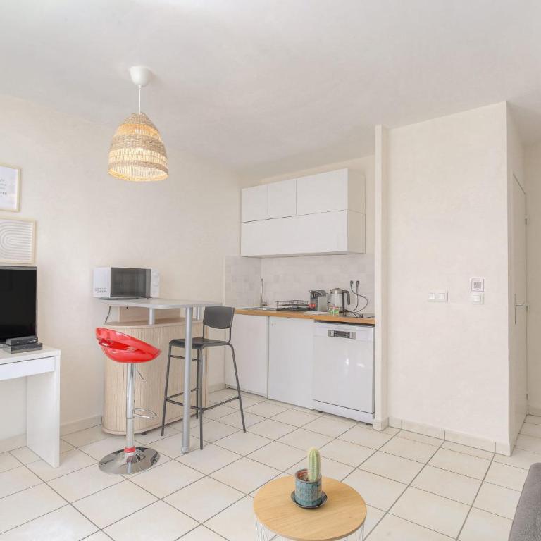 Le calme et cosy avec parking gratuit - Appartement 1 Chambre - 26