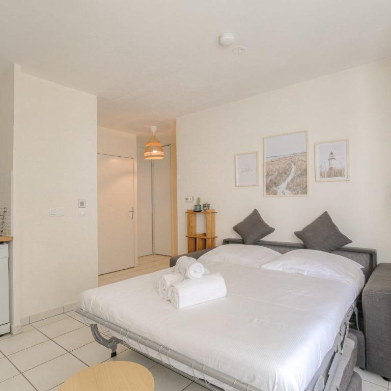 Le calme et cosy avec parking gratuit - Appartement 1 Chambre - 37