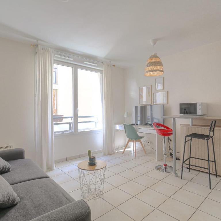 Le calme et cosy avec parking gratuit - Appartement 1 Chambre - 38