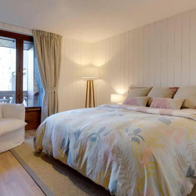 Luxury Studio - Mountain View & 100m to Slopes - Near Chamonix - Appartement 1 Chambre - 4