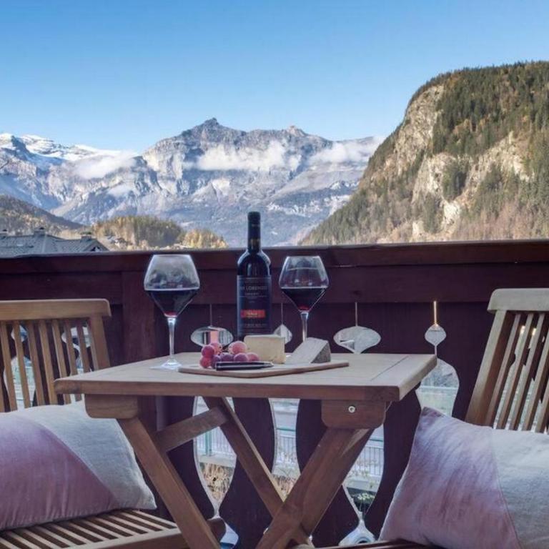 Luxury Studio - Mountain View & 100m to Slopes - Near Chamonix - Appartement 1 Chambre - 1