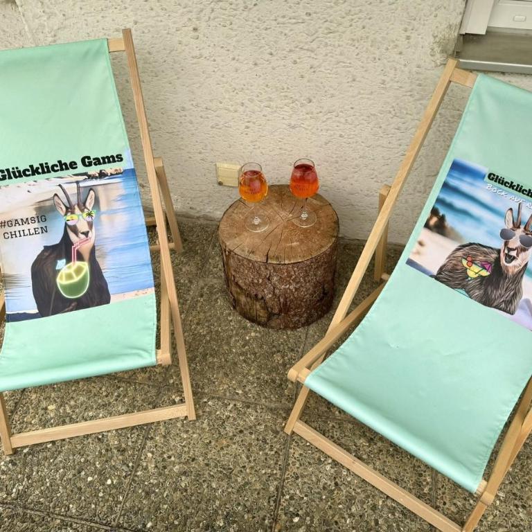 ZUR GLÜCKLICHEN GAMS - Alpine Boutique Apartment - Apartment mit 2 Schlafzimmern und Balkon - 13