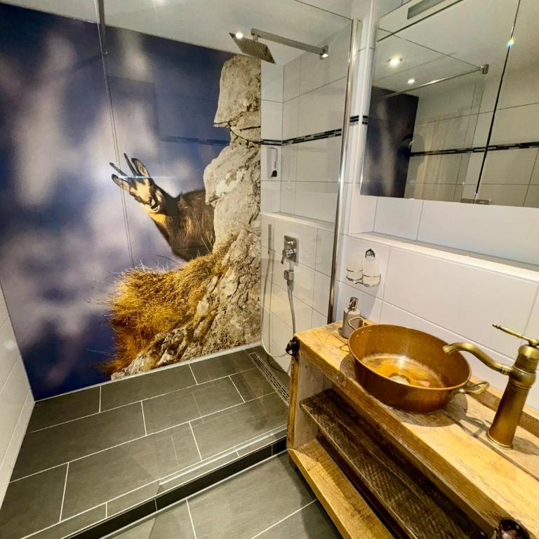 ZUR GLÜCKLICHEN GAMS - Alpine Boutique Apartment - Apartment mit 2 Schlafzimmern und Balkon - 11