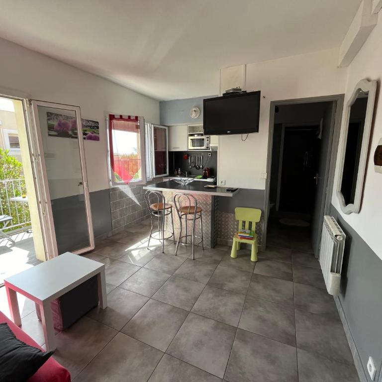 Appartement à 20 m de la plage - Appartement 1 Chambre - 9