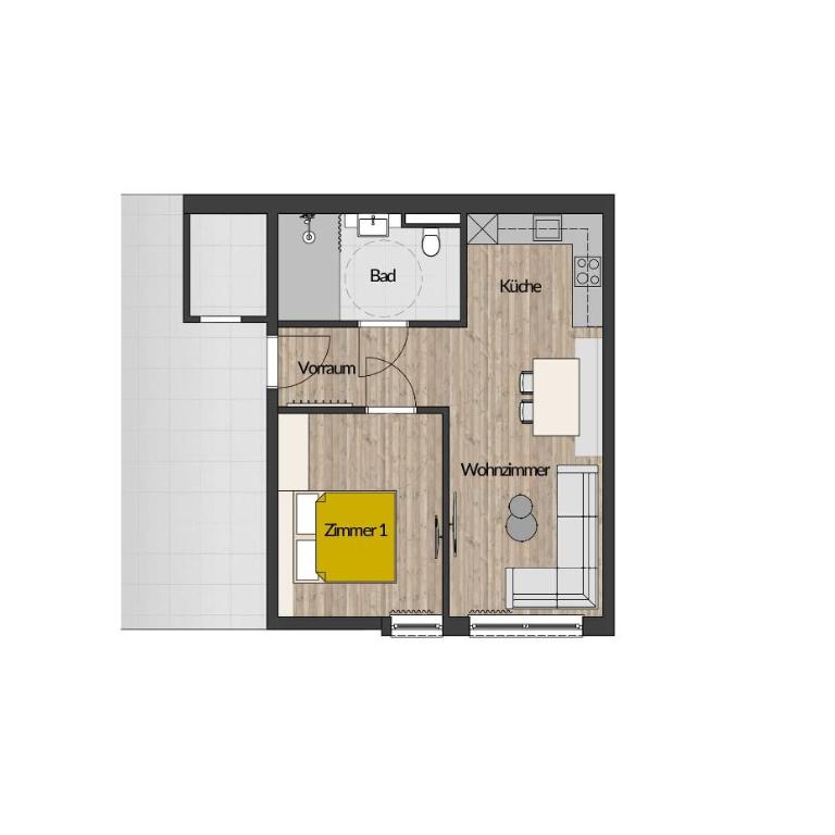 MYALPS Ötztal inklusive Spa- Area - Apartment mit 1 Schlafzimmer - 5