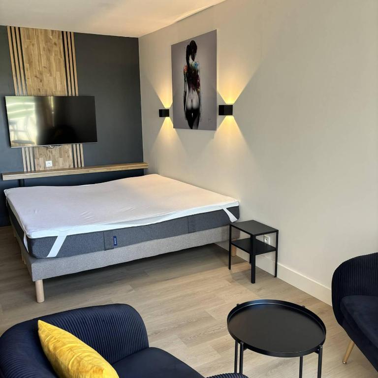 studio Natureva accès piscine 224 B Luxe By AGN - 2 personnes - Appartamento Monolocale con Balcone - 10