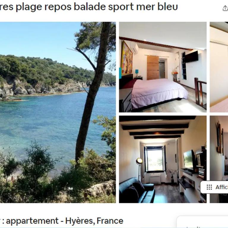 Holiday à Hyères plage repos balade sport mer bleu - One-Bedroom Apartment - 1