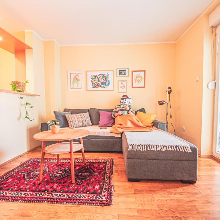 Central 1BR, Boho Style, Balcony, Cool & Quiet - Apartman sa Balkonom - 19