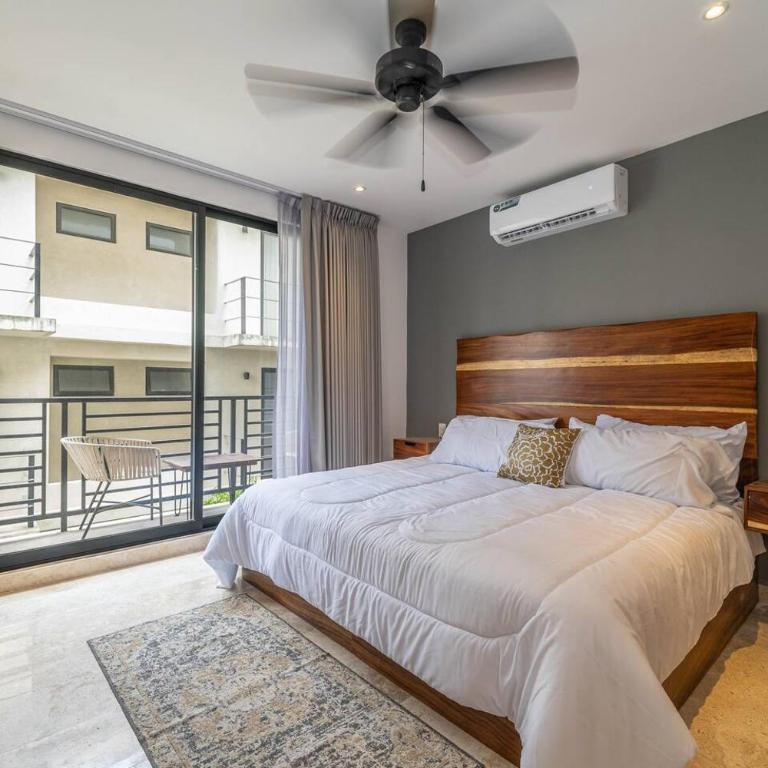 King Suite with Balcony, Gym and Rooftop Pool - Apartamento - 6