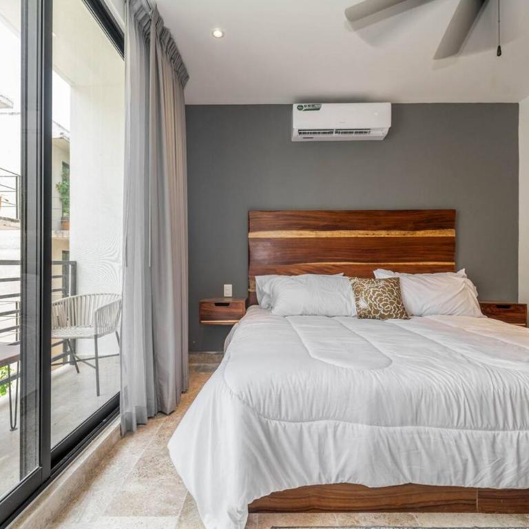 King Suite with Balcony, Gym and Rooftop Pool - Apartamento - 10