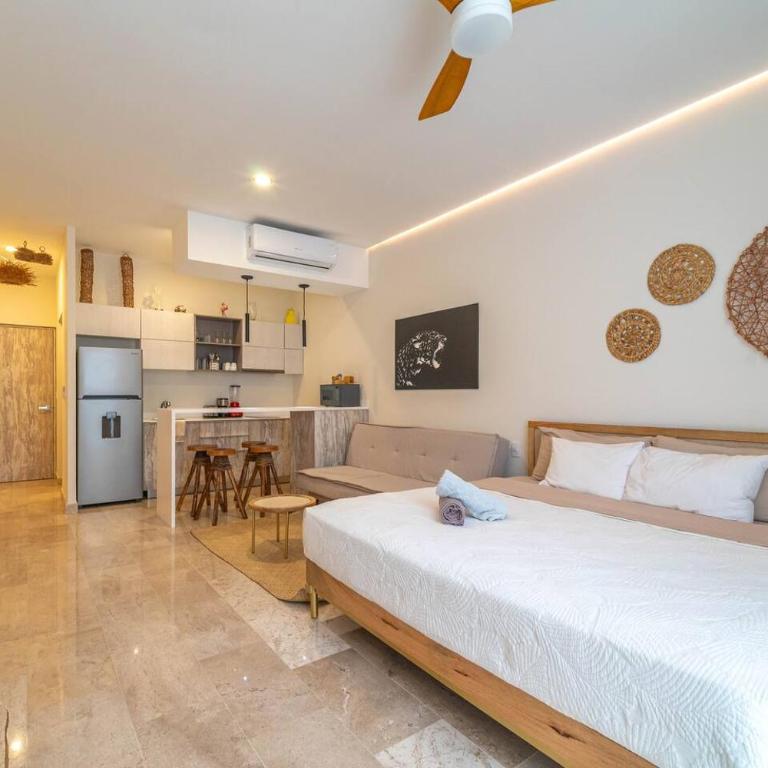 Stylish Boho Studio with Rooftop Pool - Apartamento - 9