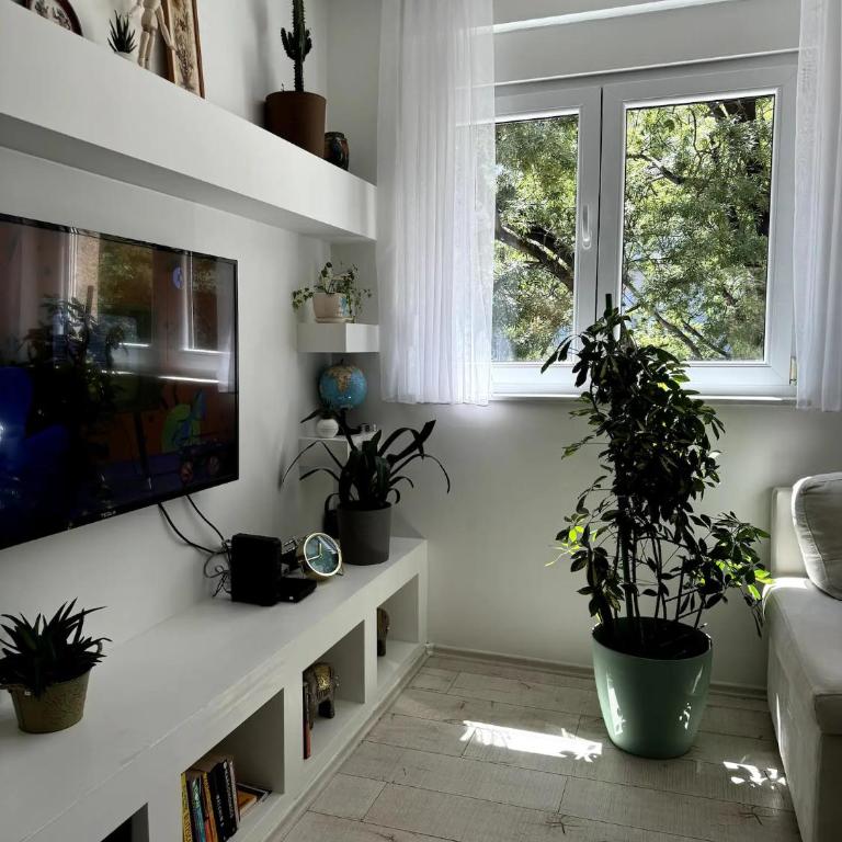 Workspace with Monitor City Center Parking, AC - One-Bedroom Apartment - 2