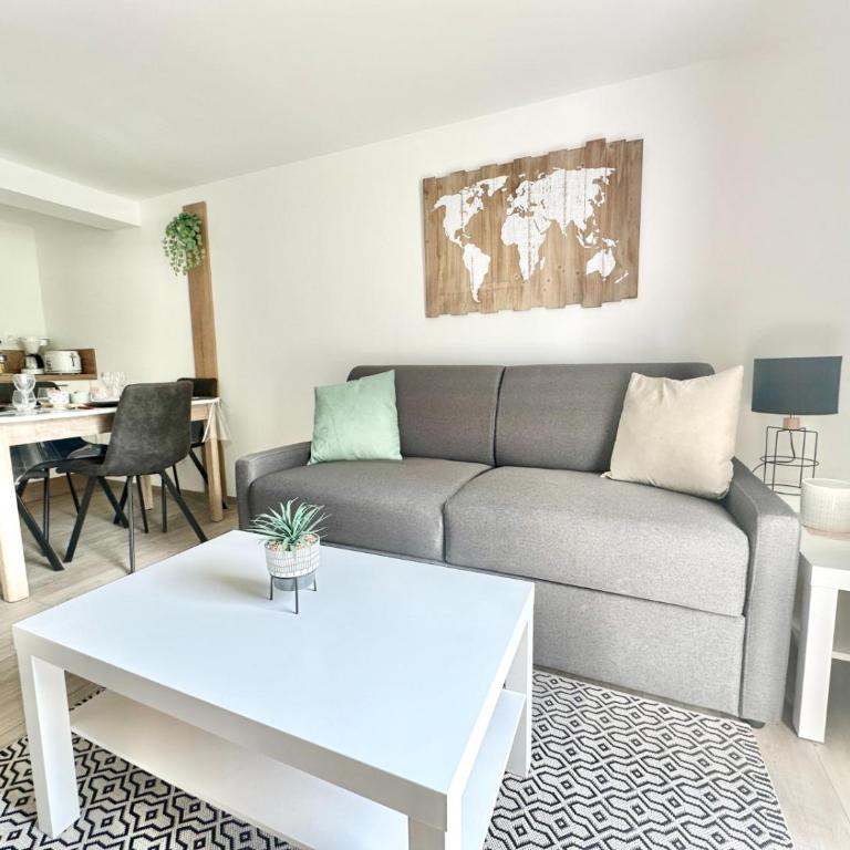 Le Kaolin, au calme avec parking et terrasse - Appartement 1 Chambre - 18