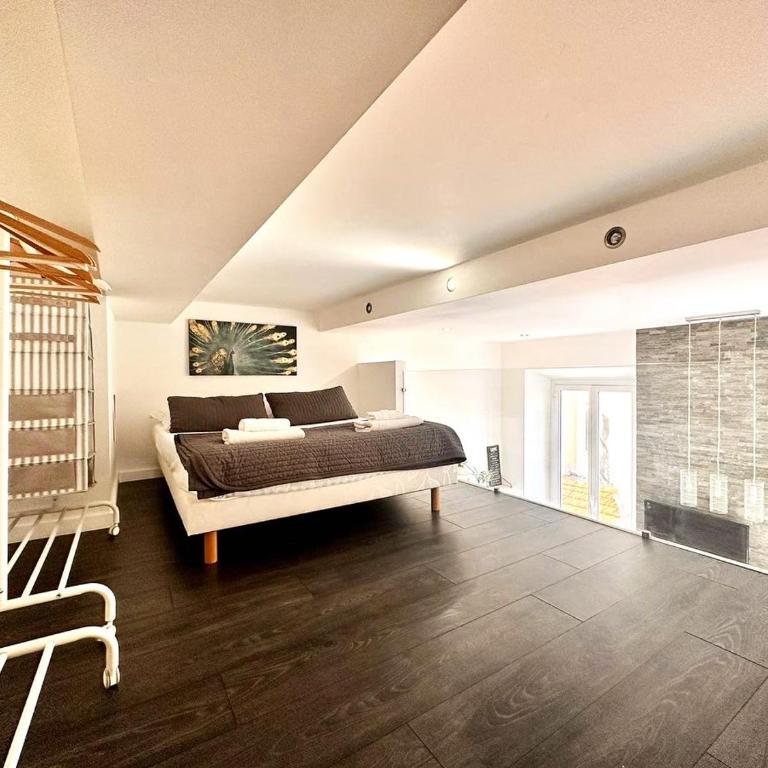 Sweet Loft Menton con letto su mezzanina H1,40 - One-Bedroom Apartment - 28