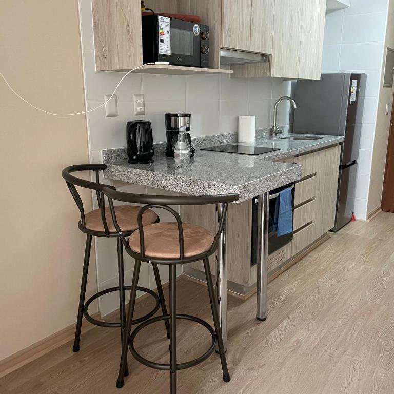 Departamento Nuevo Centro Osorno - Deluxe One-Bedroom Apartment with City View - 8