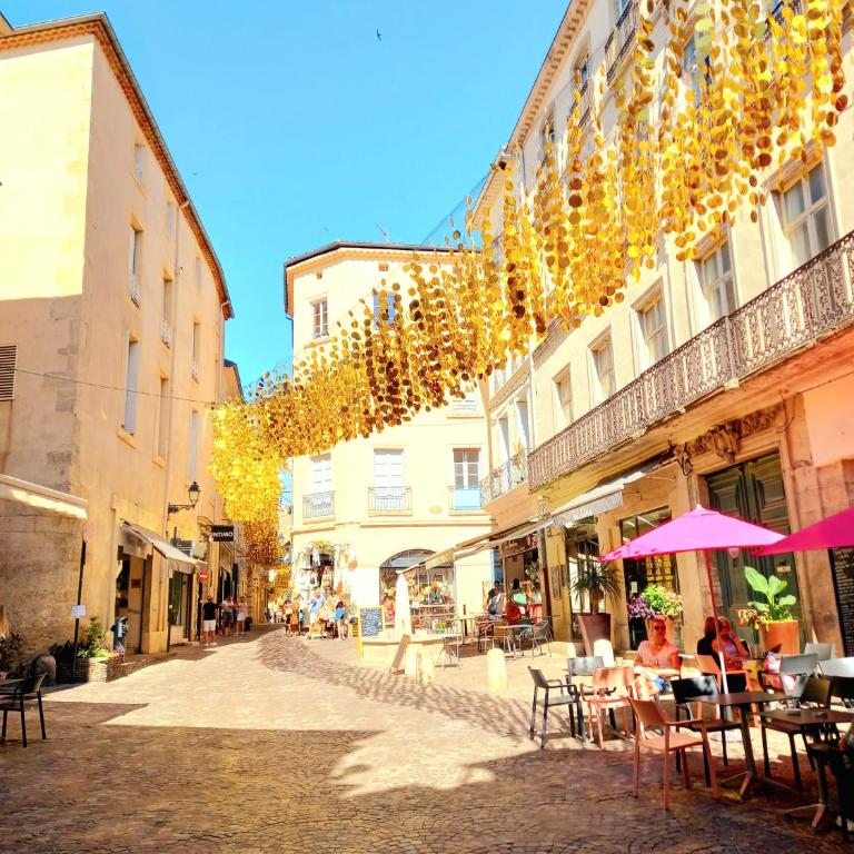 T3 Aqui es Besièrs - Centre-Historique - Cathédrale & Halles - Clim - Wifi - Free parking sur demande - Appartement 2 Chambres - 47