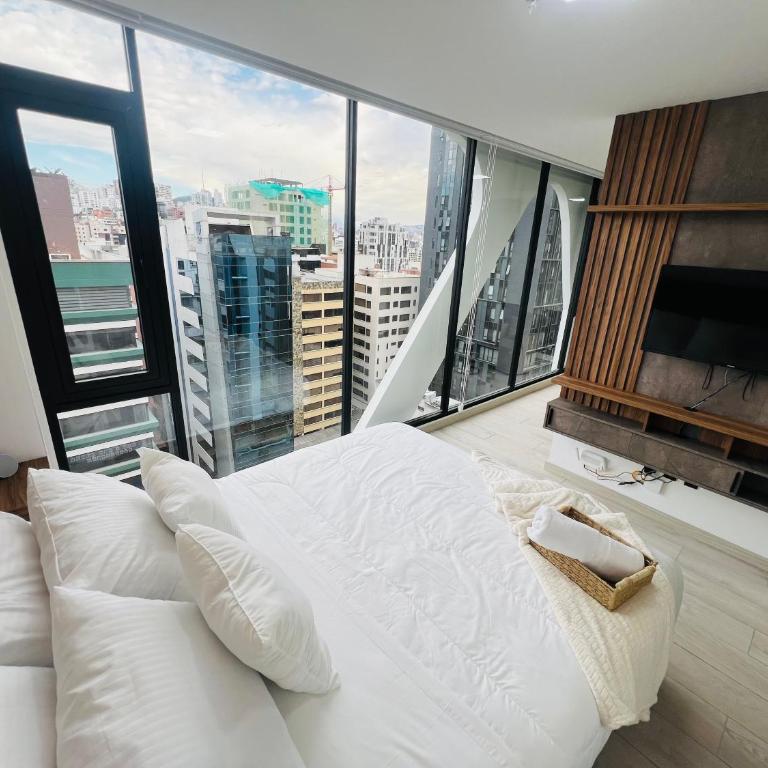 Estudio Panorámico en Corazón de Quito - Apartamento de 1 dormitorio - 4