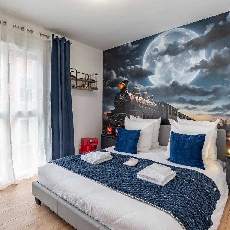 la douceur voironnaise classé 3 étoiles - Appartamento Deluxe con 2 Camere da Letto e Balcone - 1