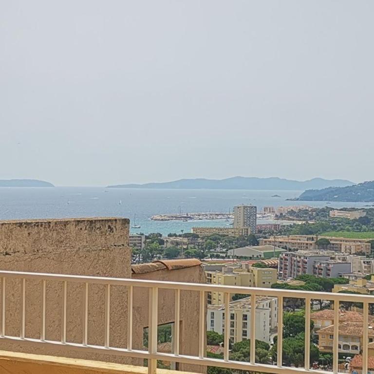 Vue sur mer pour ce T2 avec terrasse, parking, Le Lavandou, 4 personnes - FR-1-803-25 - Apartamento - 8