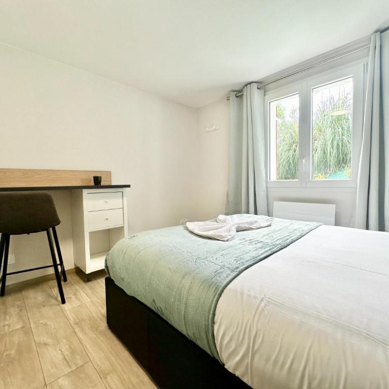 Le Populaire, cosy et lumineux, avec parking - Appartement 1 Chambre - 12