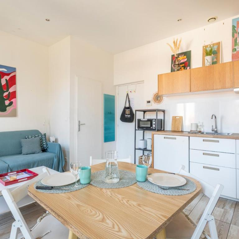 T2 avec balcon à Malmousque - Calme & vue mer - Apartment mit 1 Schlafzimmer - 3