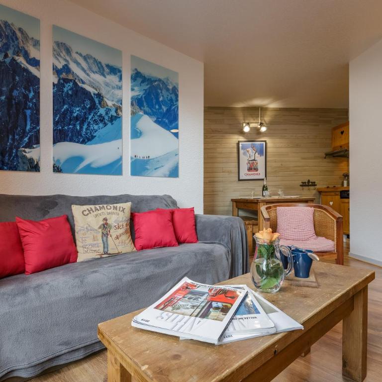 Chamonix Sud - Balme 407 Happy Rentals - Appartement avec Vue sur la Montagne - 9